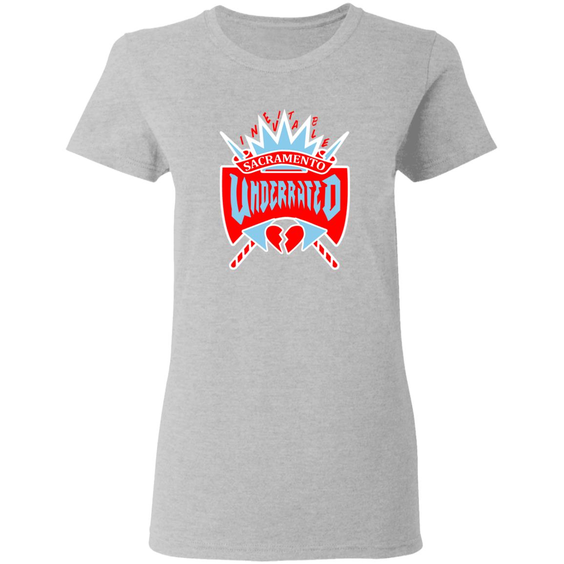 Underrated Hoodie Crewneck Sacramento Underrated T Shirt Matt George Sacramento Underrated Crewneck Inevitable916 Underrated T Shirt Hoodie sweatshirt - Teechipus