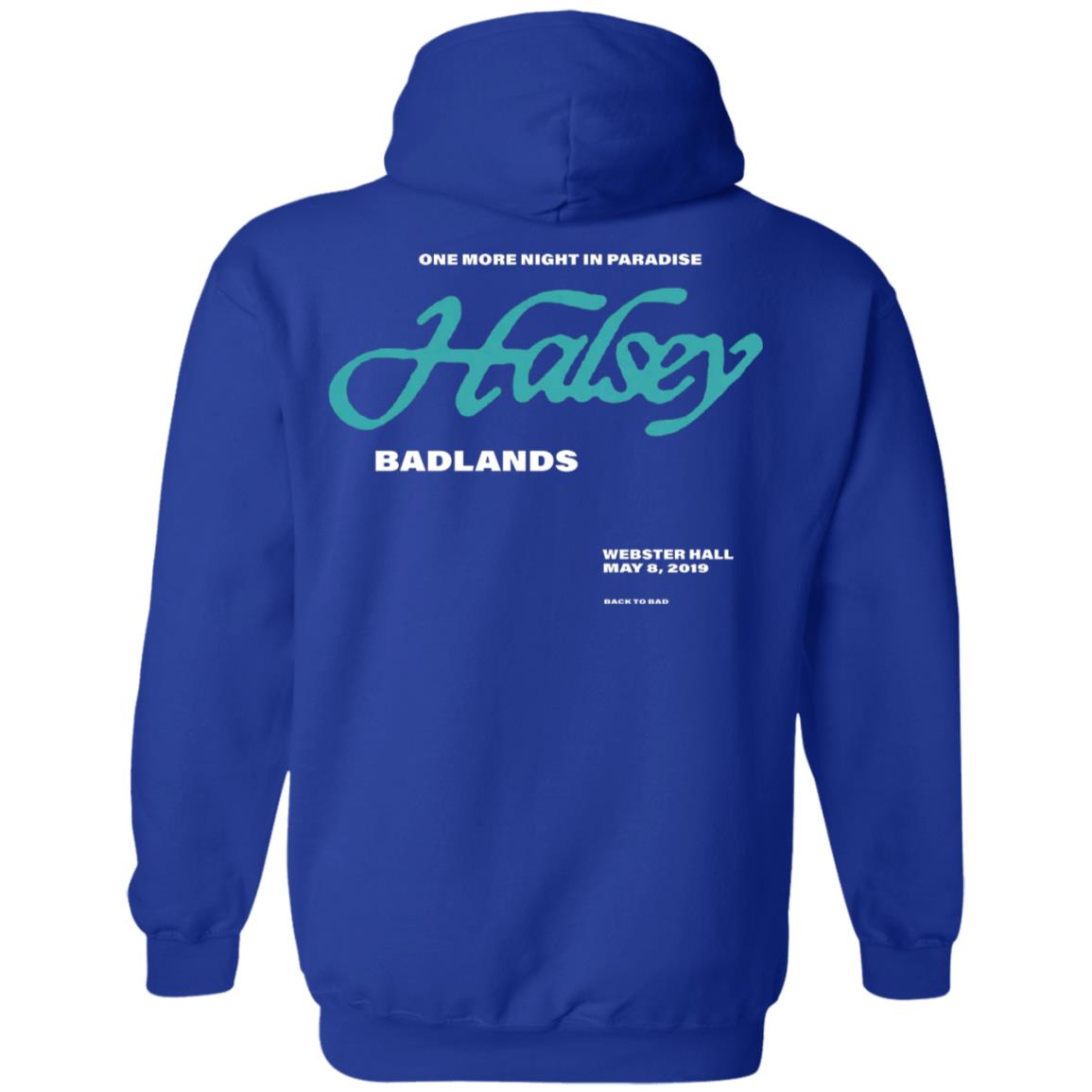 Halsey Merch One More Night Black T Shirt Halsey Merch Store Apparel Halsey Merch Shirt Hoodie Sweatshirt - Teechipus