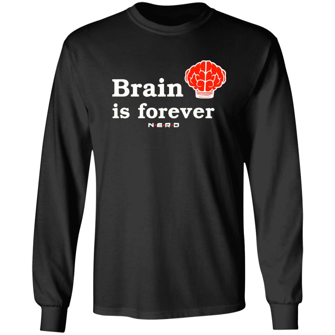 Brain Is Forever Nerd Shirt Vintage Pharrell N.E.R.D. Brain Is Forever Shirt Other Tone Brain Is Forever T Shirt Pharrell N.E.R.D. Brain Is Forever Shirt - Teechipus
