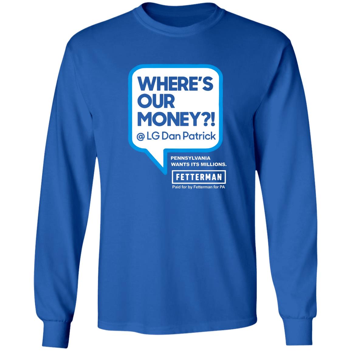 Where My Money T Shirt John Fetterman Where My Money T Shirt Fetterman Where My Money Dan? T Shirt - Teechipus