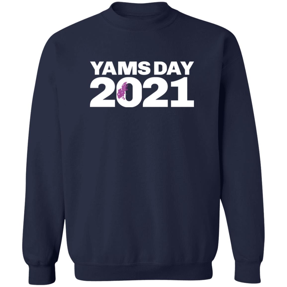 Yams Day 2021 Merch Shirt Yams Day Merch Store Apparel Hoodie Sweatshirt - Teechipus