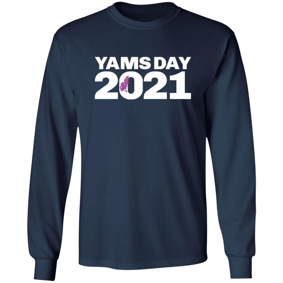 Yams Day 2021 Merch Shirt Yams Day Merch Store Apparel Hoodie Sweatshirt - Teechipus