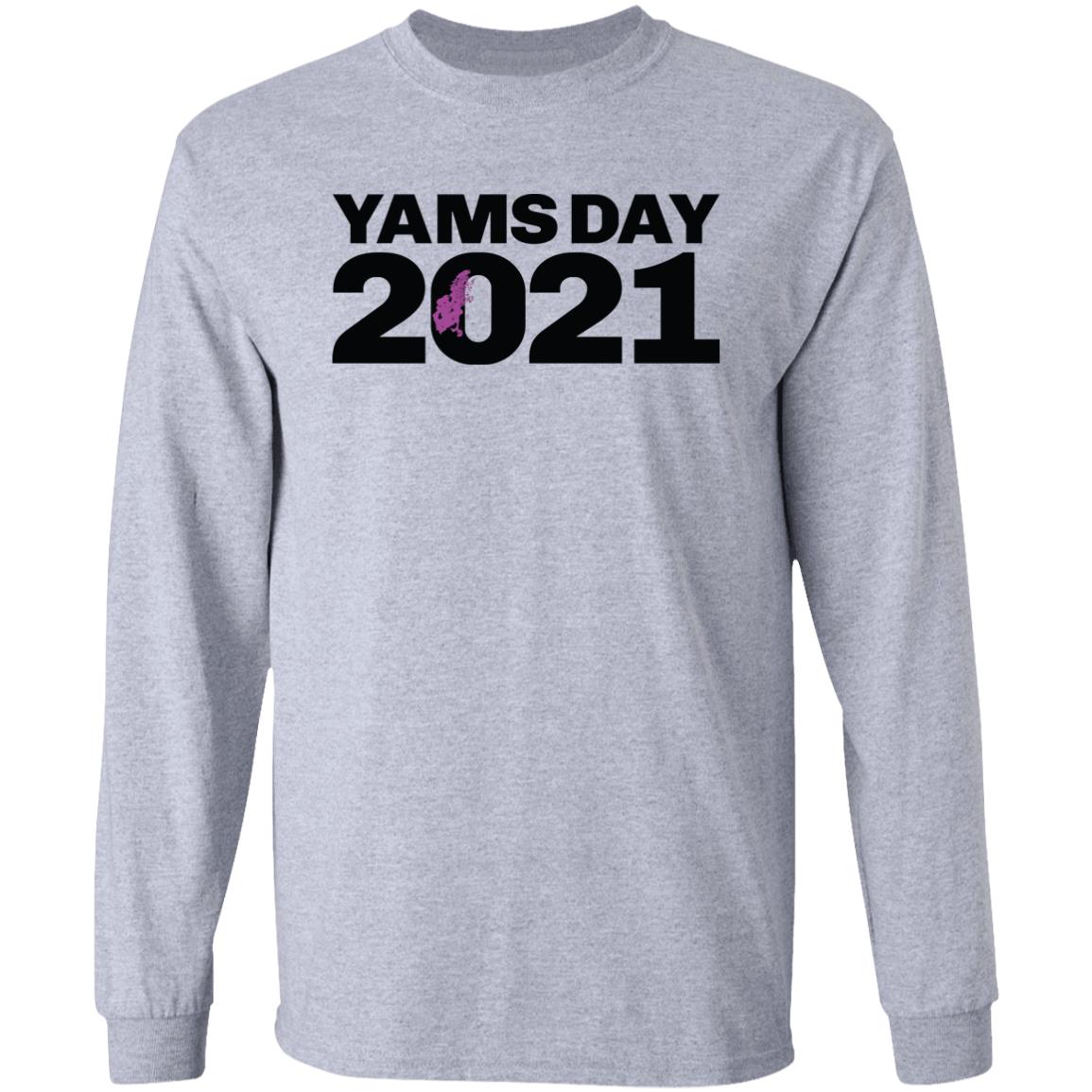 Yams Day 2021 Merch Shirt Yams Day Merch Store Apparel Hoodie Sweatshirt - Teechipus