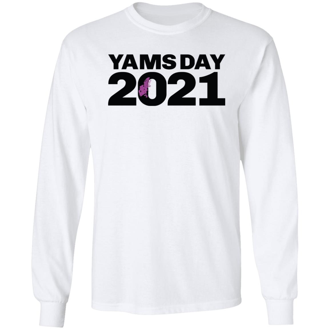 Yams Day 2021 Merch Shirt Yams Day Merch Store Apparel Hoodie Sweatshirt - Teechipus
