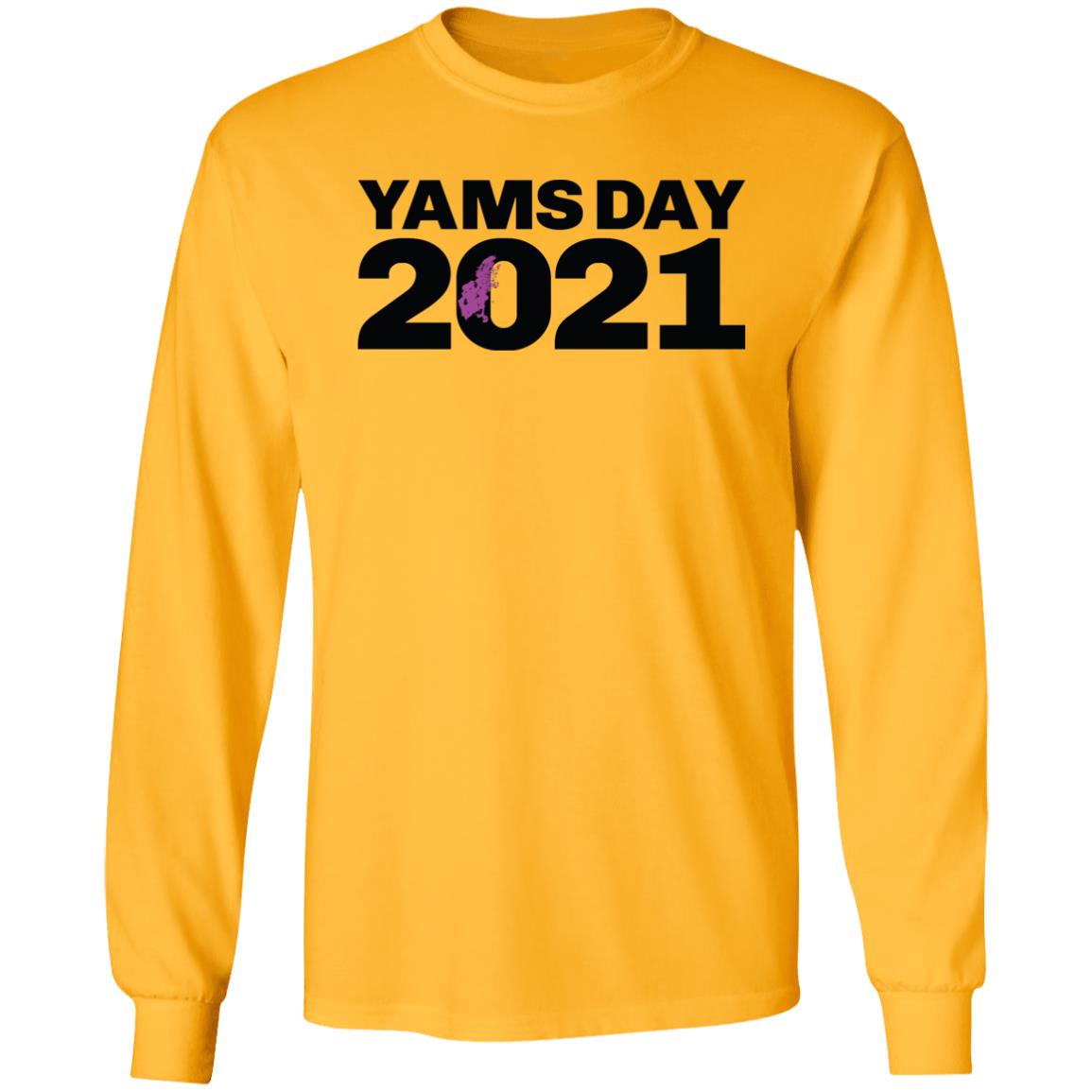 Yams Day 2021 Merch Shirt Yams Day Merch Store Apparel Hoodie Sweatshirt - Teechipus