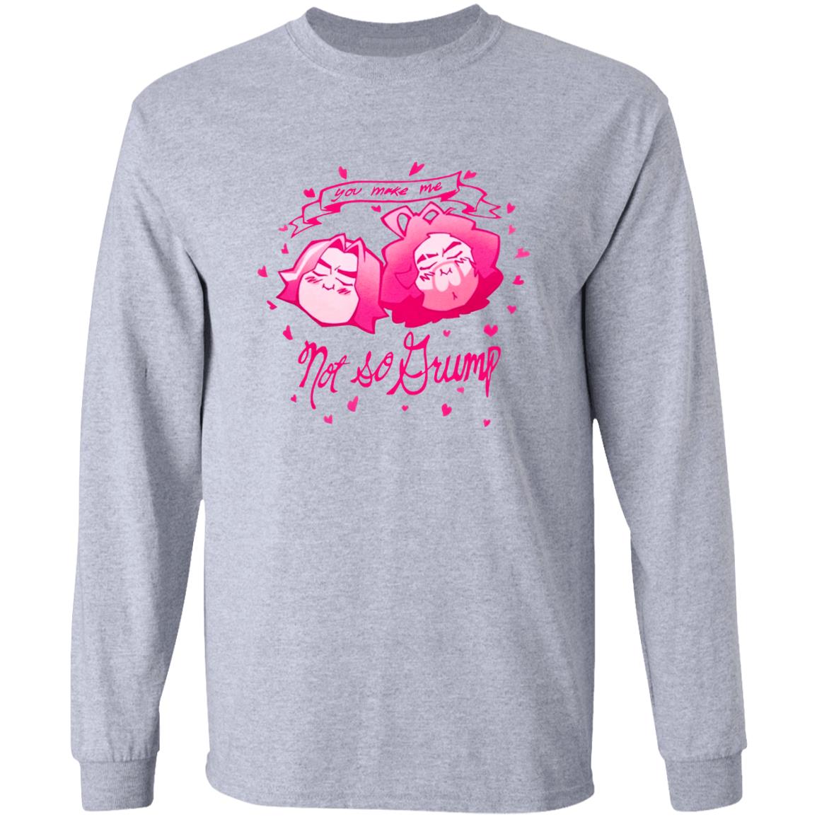 Game Grumps Merch You Make Me Not So Grump T Shirt Game Grumps Merch Baseball T Shirt Valentine’S Day Baseball T Shirt Game Grumps - Teechipus