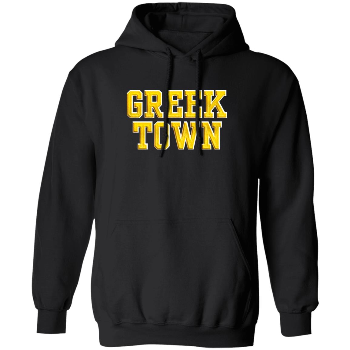 Greek Town T Shirt Big Cat Greek Town Sweatshirt Hoodie - Teechipus