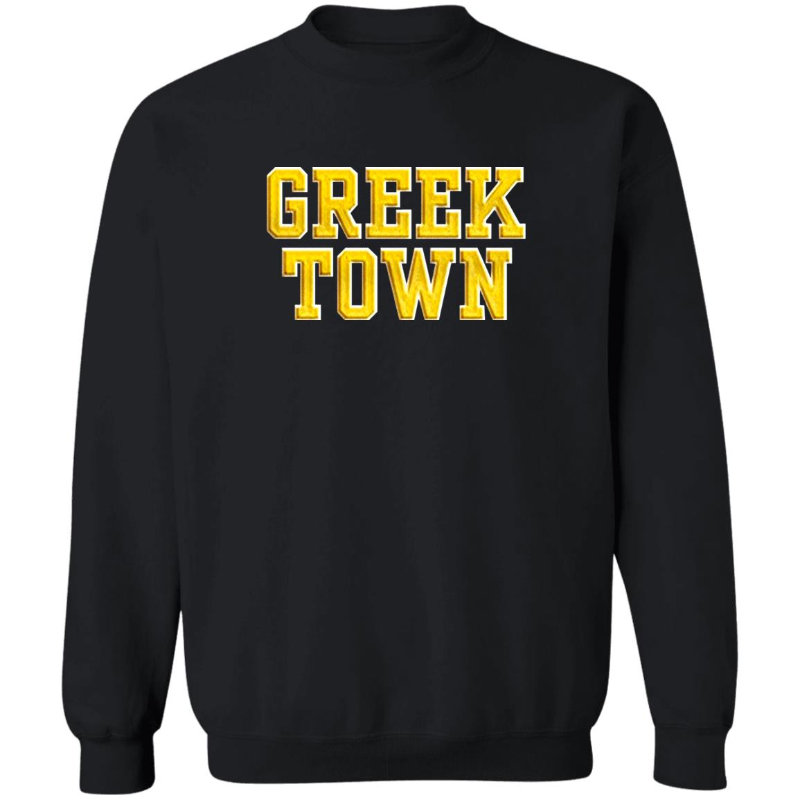 Greek Town T Shirt Big Cat Greek Town Sweatshirt Hoodie - Teechipus