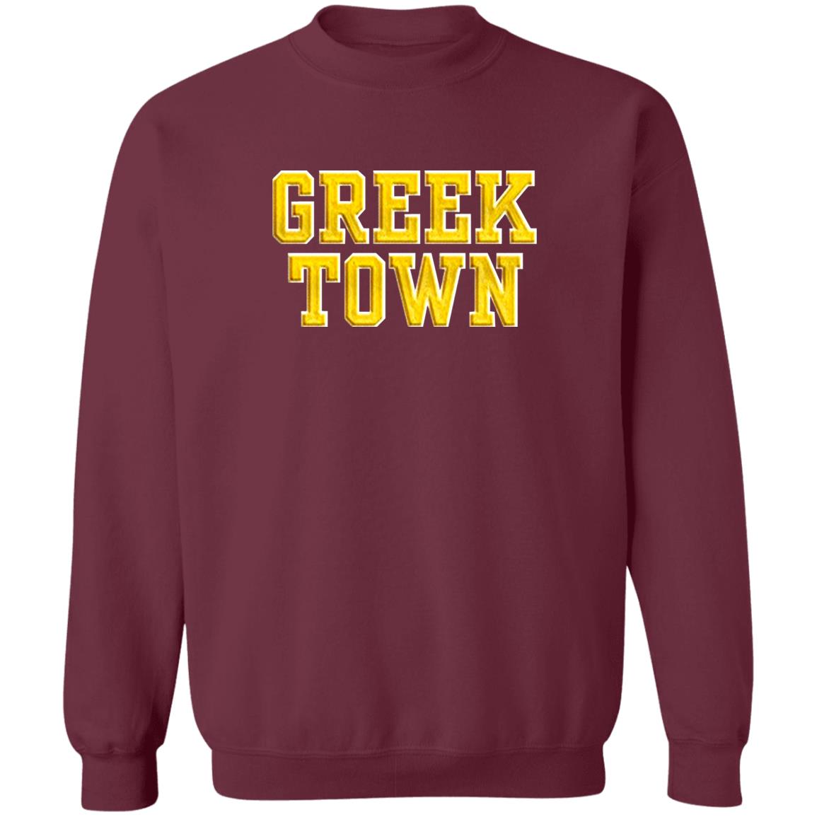 Greek Town T Shirt Big Cat Greek Town Sweatshirt Hoodie - Teechipus