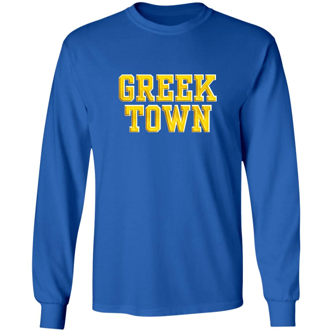 Greek Town T Shirt Big Cat Greek Town Sweatshirt Hoodie - Teechipus