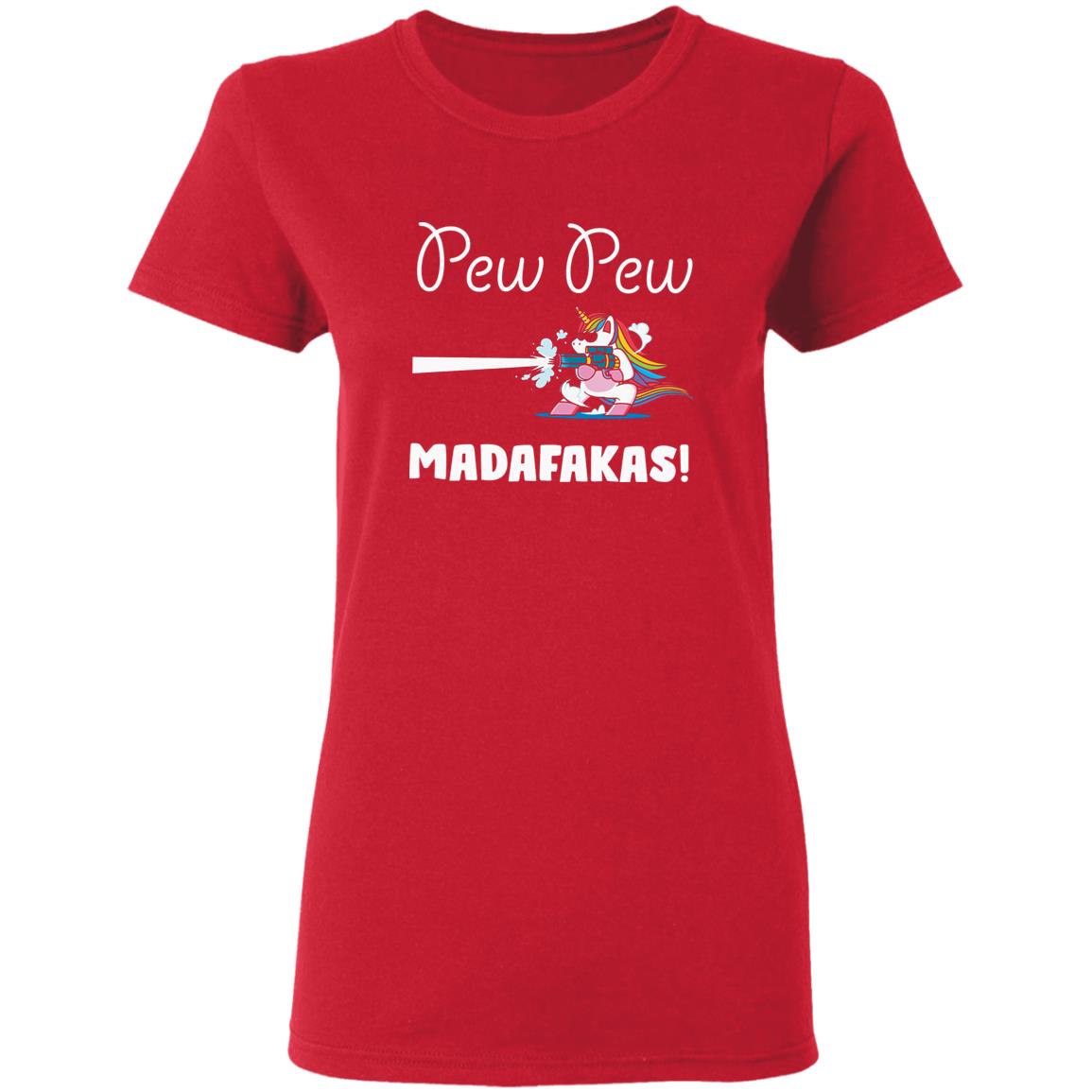 Pew Pew Madafakas Shirt Unicorn With Gun Pew Pew Madafakas Shirt Hoodie Sweatshirt - Teechipus