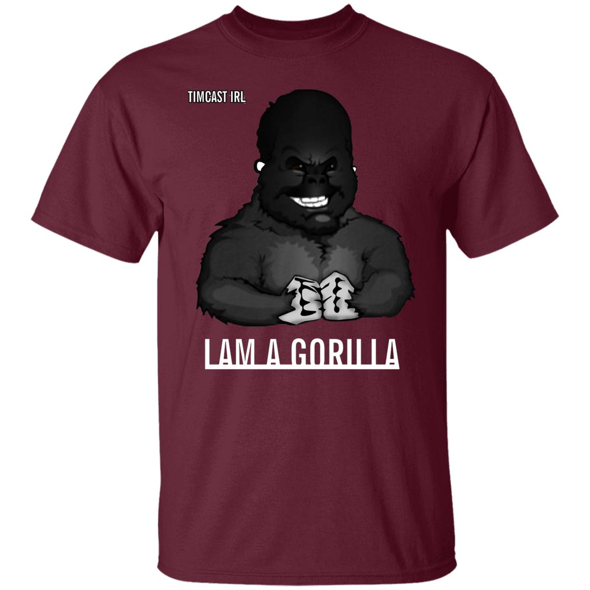 Iam A Gorilla T Shirt Tim Pool Iam A Gorilla T Shirt Hoodie Sweatshirt - Teechipus