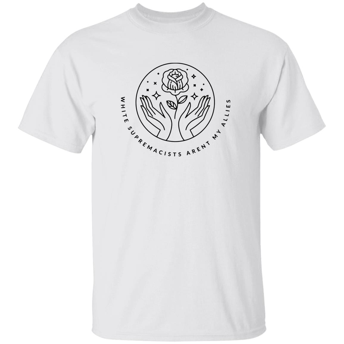 White Supremacists Aren't My Allies T Shirt Ashley Fairbanks An Existent T-Shir - Teechipus