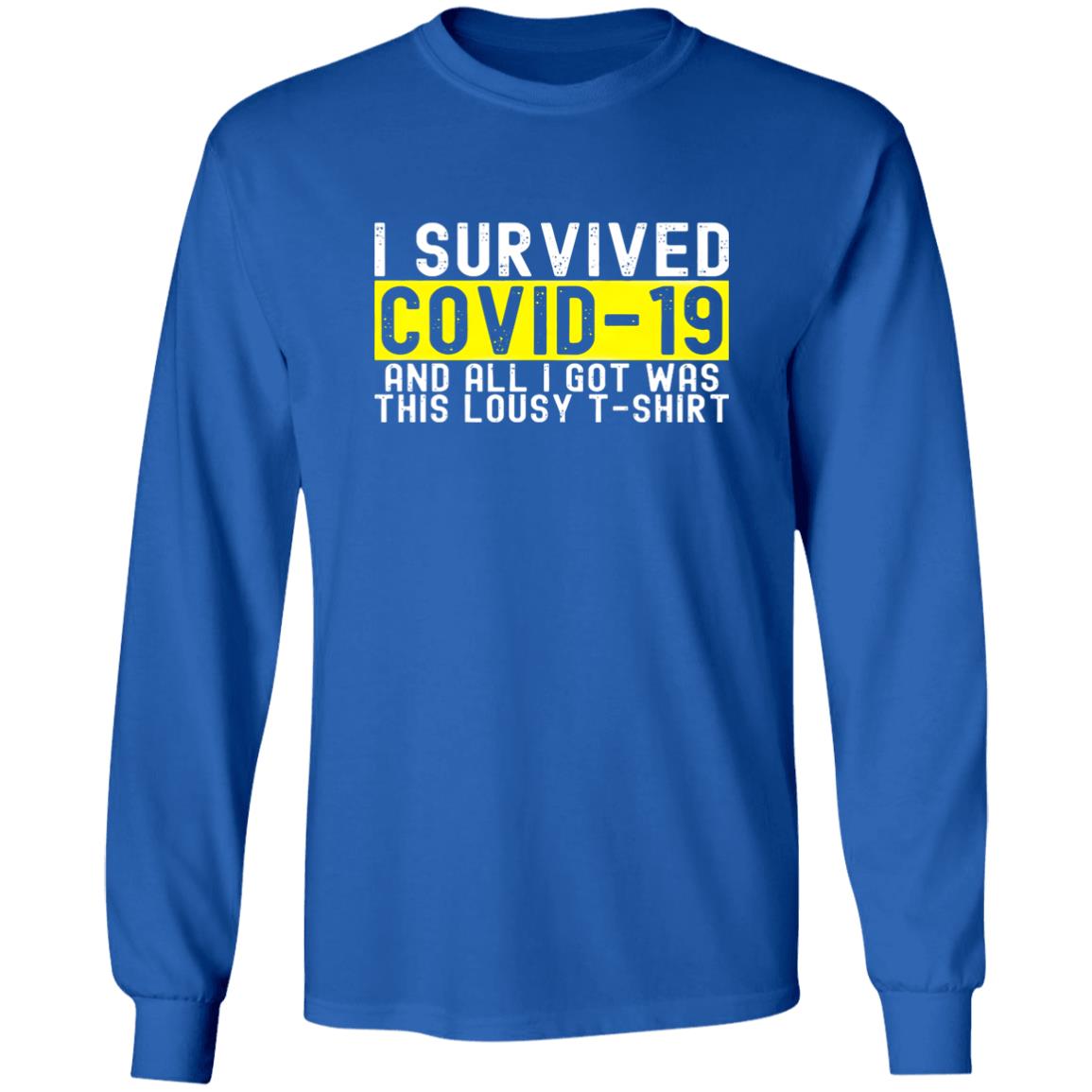 Covid Survivor T Shirt I Survived Coronavirus 2021 T-Shirt Hoodie Sweatshirt - Teechipus