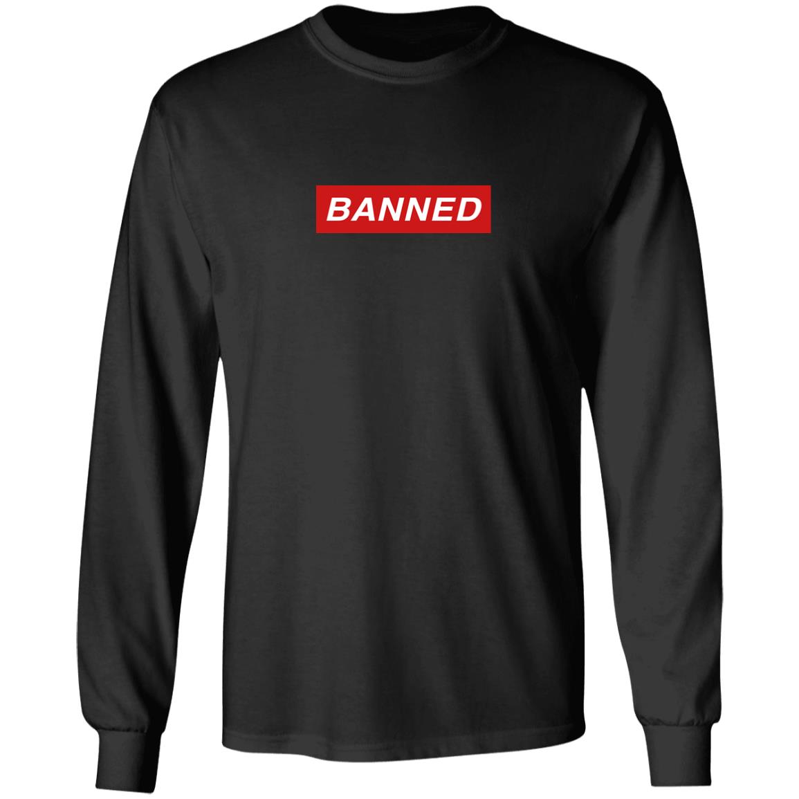 Banned T Shirt Ethan Crankgameplays Merch Banned Shirt Hoodie Sweatshirt - Teechipus