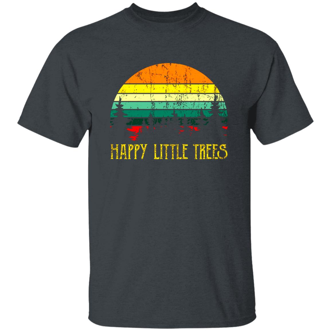Bob Ross T Shirt Happy Little Trees Shirt Bob Ross Hoodie Sweatshirt - Teechipus