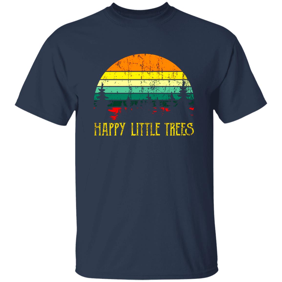 Bob Ross T Shirt Happy Little Trees Shirt Bob Ross Hoodie Sweatshirt - Teechipus