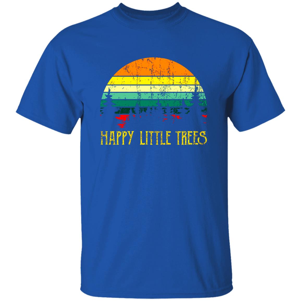 Bob Ross T Shirt Happy Little Trees Shirt Bob Ross Hoodie Sweatshirt - Teechipus