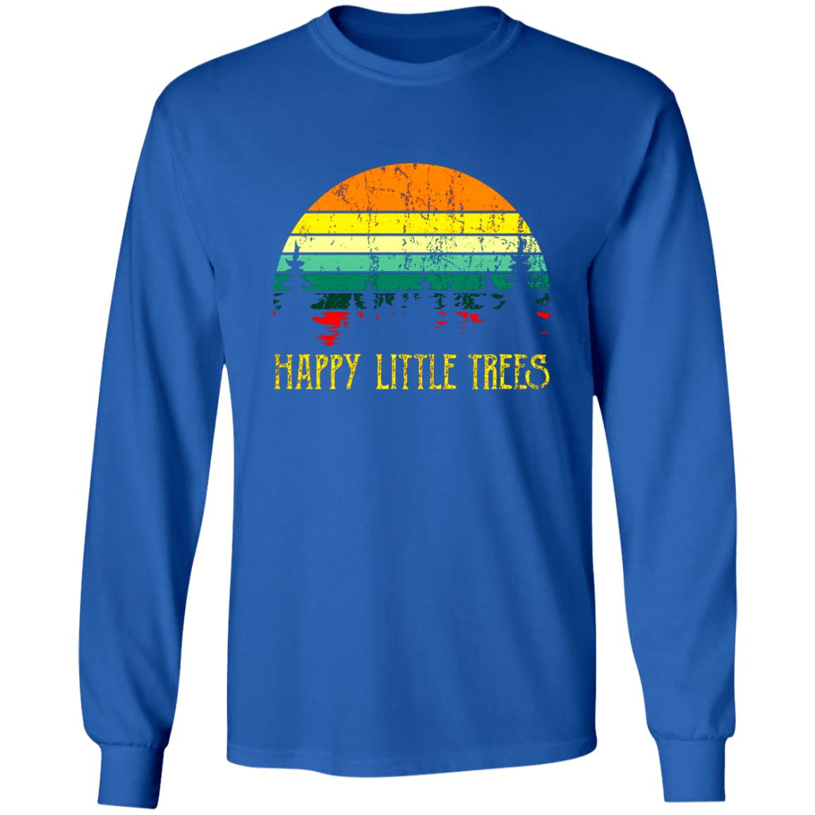Bob Ross T Shirt Happy Little Trees Shirt Bob Ross Hoodie Sweatshirt - Teechipus