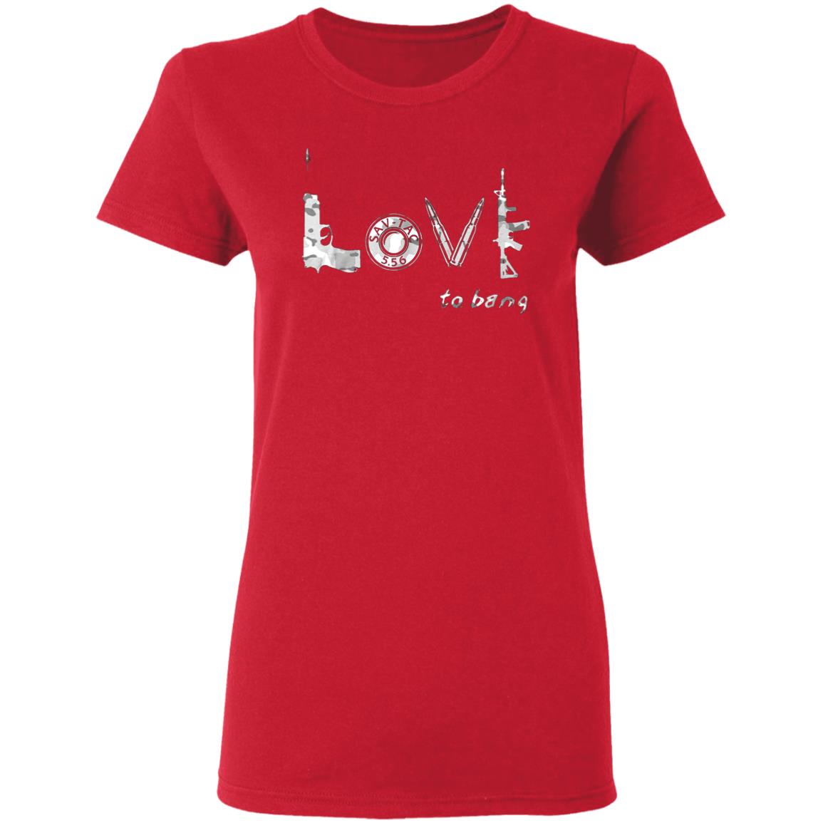 Love To Bang T Shirt Love To Bang Hoodie Sweatshirt - Teechipus