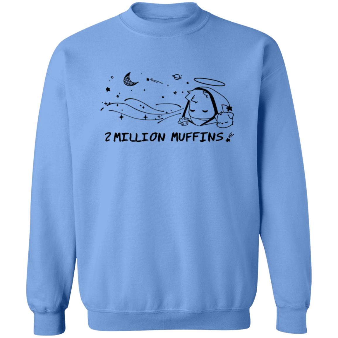 Badboyhalo Merch 2 Million Muffins sweatshirt - Teechipus