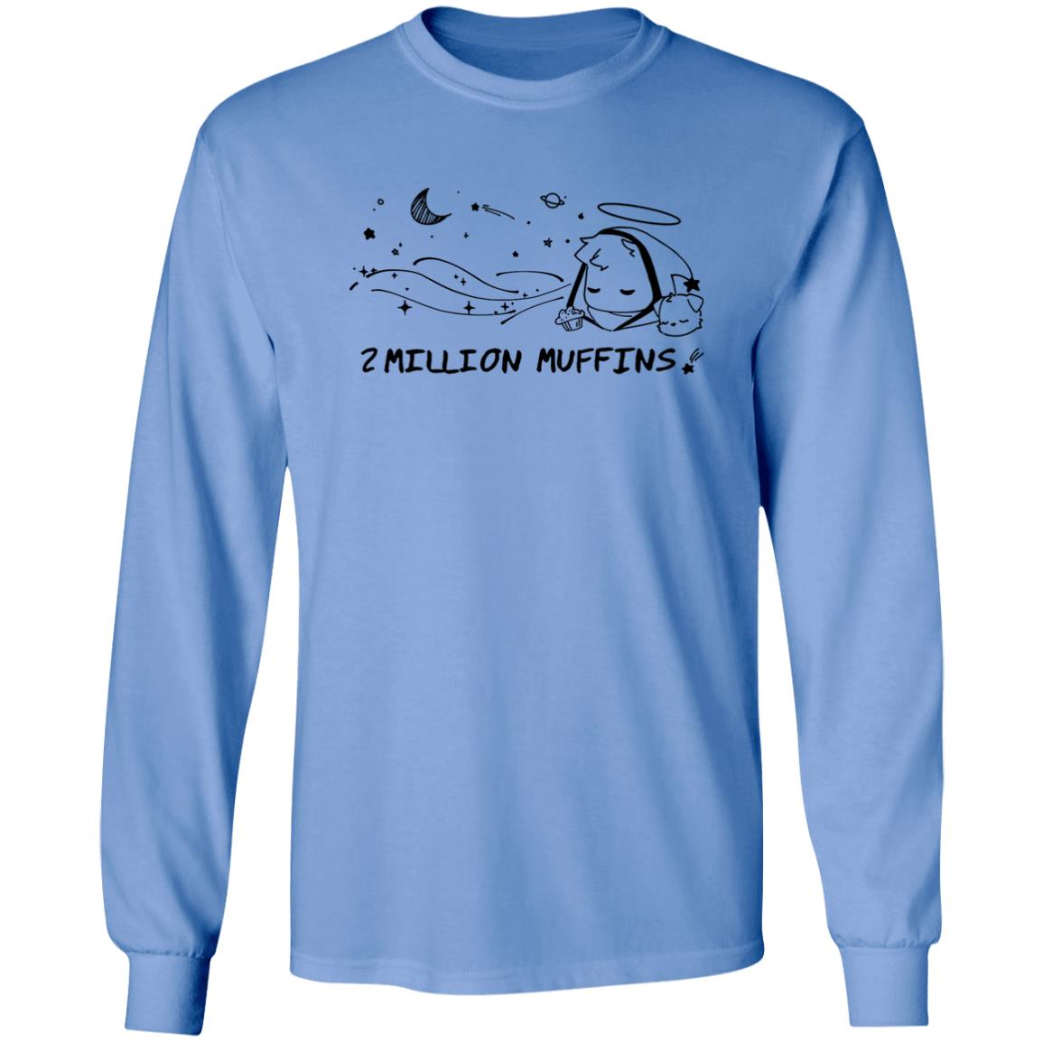 Badboyhalo Merch 2 Million Muffins sweatshirt - Teechipus