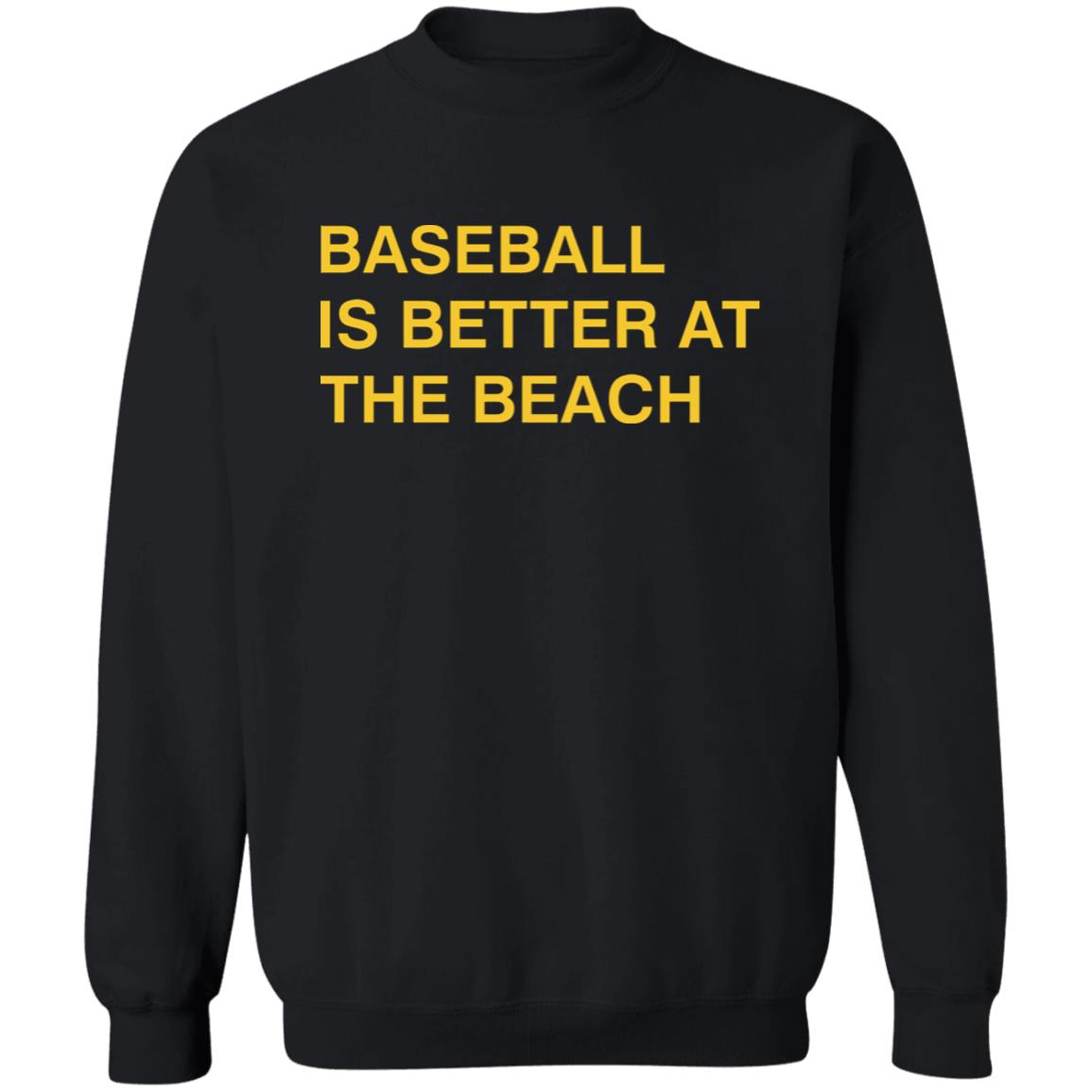Obvious Shirts Baseball Is Better At The Beach Shirt Myrtle Beach Pelicans Obvious Shirts Obvious Shirts Hoodie Sweatshirt - Teechipus