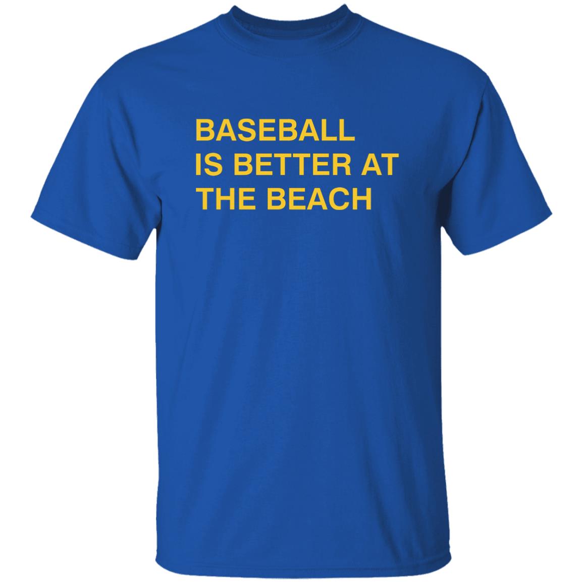 Obvious Shirts Baseball Is Better At The Beach Shirt Myrtle Beach Pelicans Obvious Shirts Obvious Shirts Hoodie Sweatshirt - Teechipus