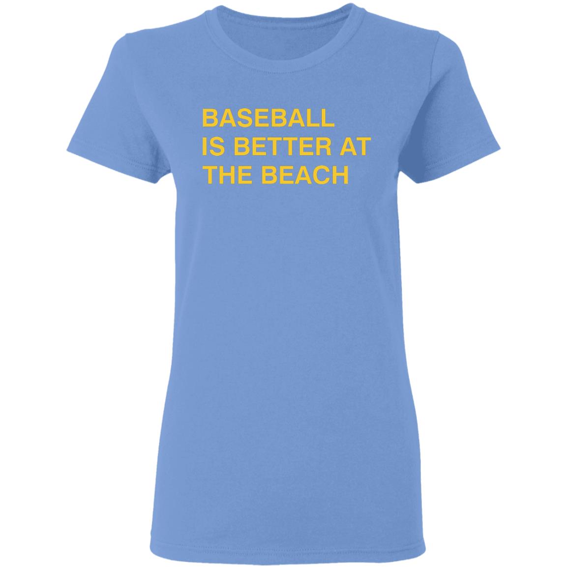 Obvious Shirts Baseball Is Better At The Beach Shirt Myrtle Beach Pelicans Obvious Shirts Obvious Shirts Hoodie Sweatshirt - Teechipus