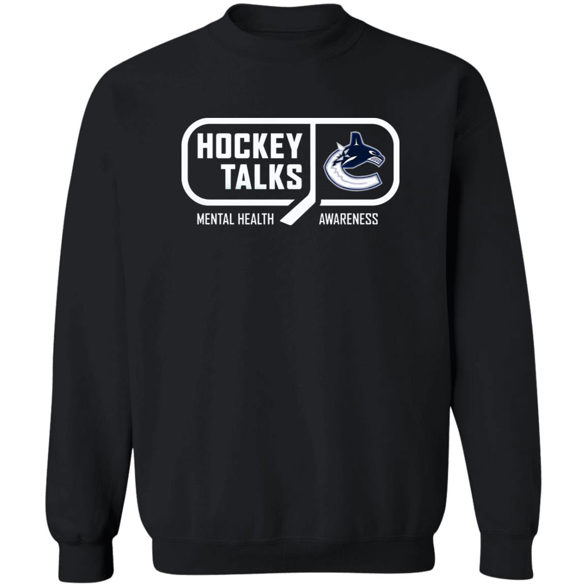 Vancouver Canucks Hockey Talks T-Shirt Myrtle Beach Pelicans Obvious Shirts Obvious Shirts Hoodie Sweatshirt - Teechipus