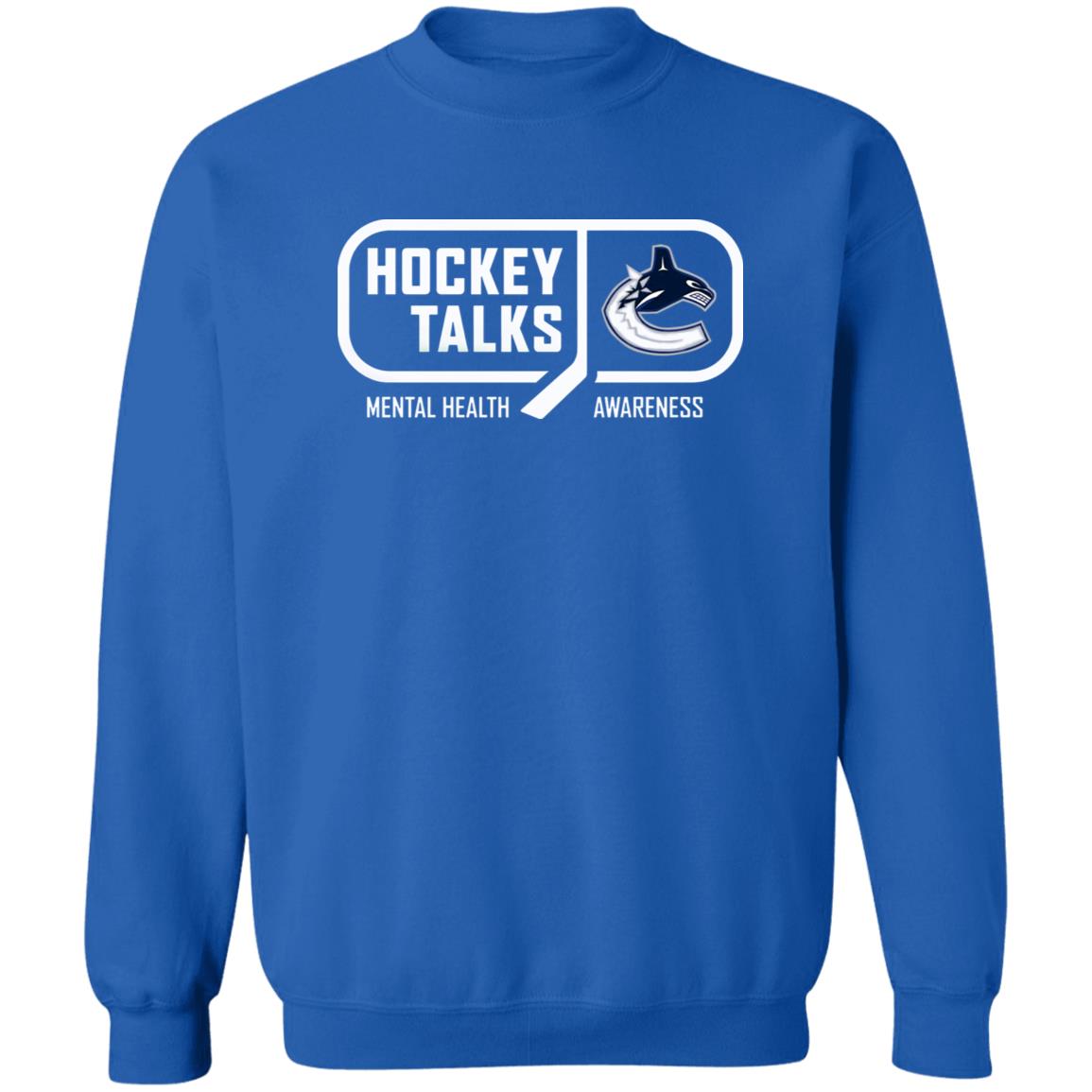 Vancouver Canucks Hockey Talks T-Shirt Myrtle Beach Pelicans Obvious Shirts Obvious Shirts Hoodie Sweatshirt - Teechipus