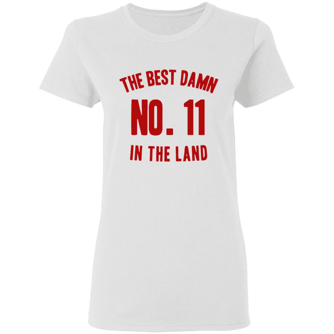 The Best Damn No. 11 In The Land T Shirt Ryan Shazier The Best Damn No11 In The Land Shirt Hoodie Sweatshirt - Teechipus