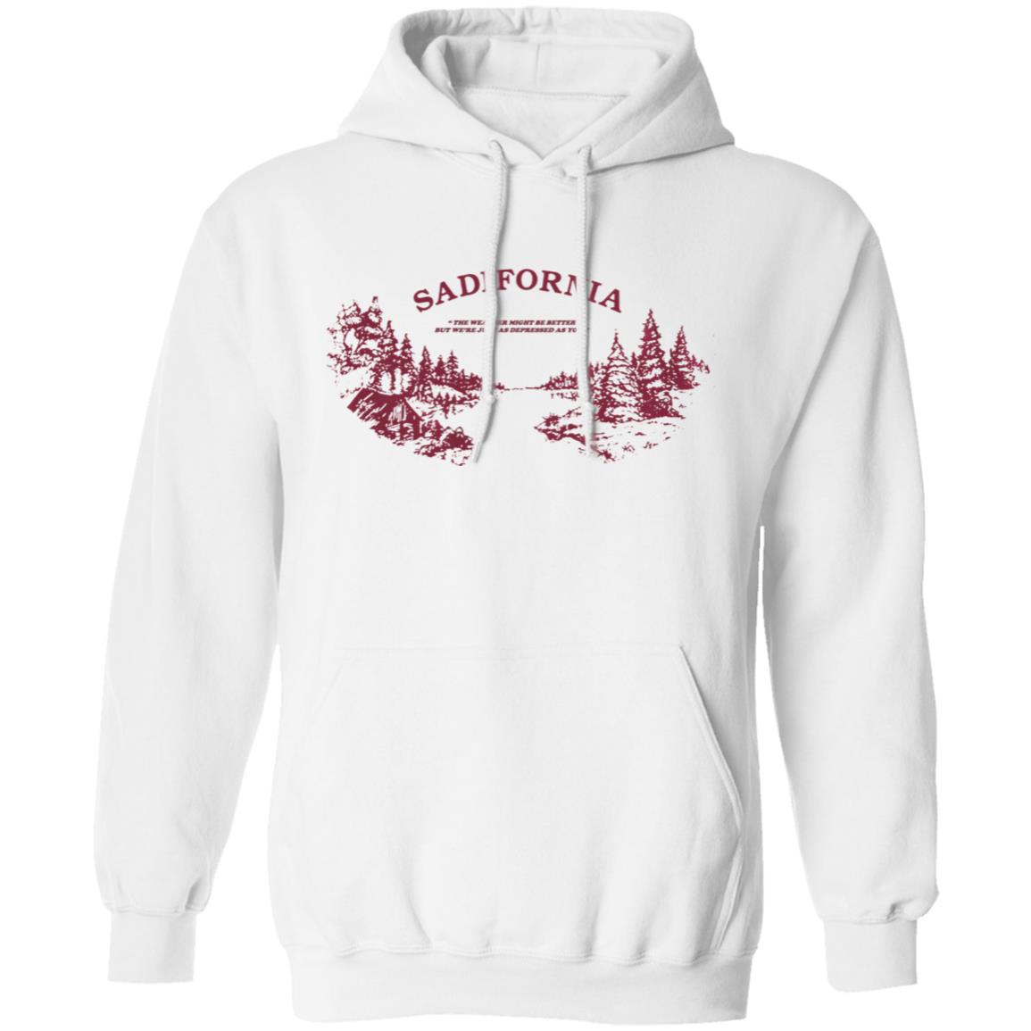 Sadifornia T-Shirt Sadifornia Kalifornische Golden Gate Bridge Shirt Sadifornia Hoodie Sweatshirt - Teechipus