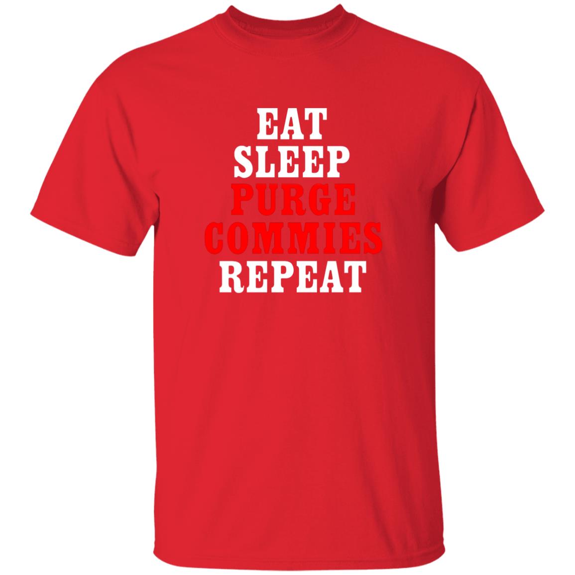 Razorforce Eat Sleep Purge Commies Repeat Shirt Hoodie Sweatshirt - Teechipus