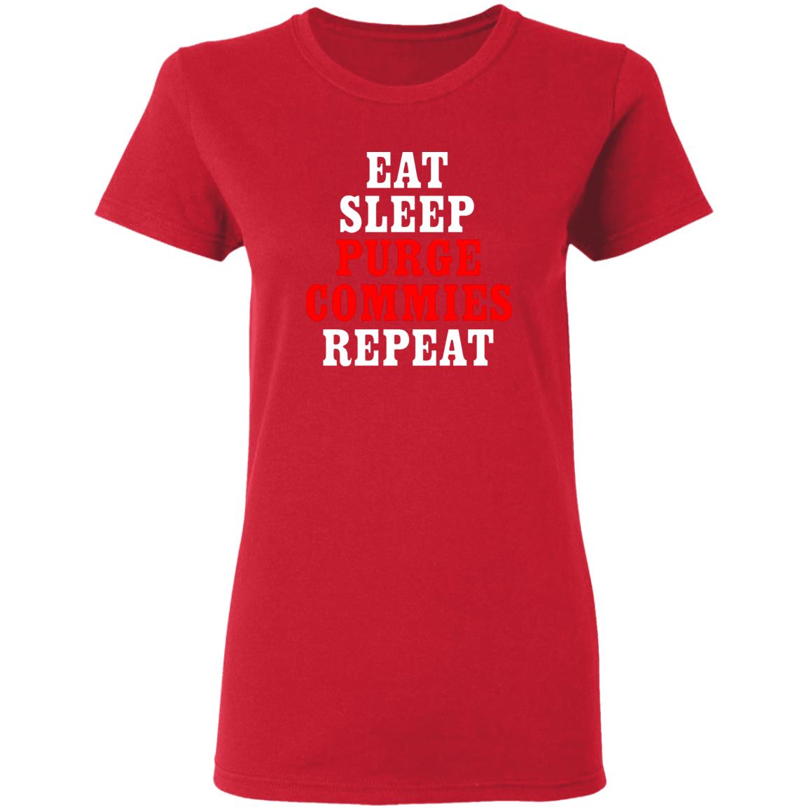 Razorforce Eat Sleep Purge Commies Repeat Shirt Hoodie Sweatshirt - Teechipus