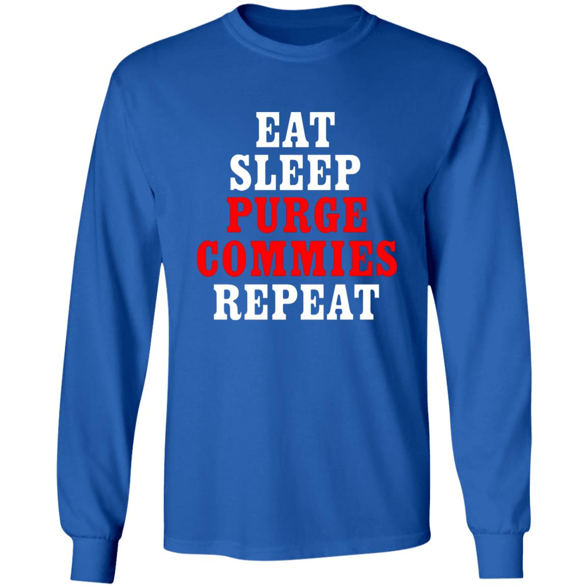 Razorforce Eat Sleep Purge Commies Repeat Shirt Hoodie Sweatshirt - Teechipus