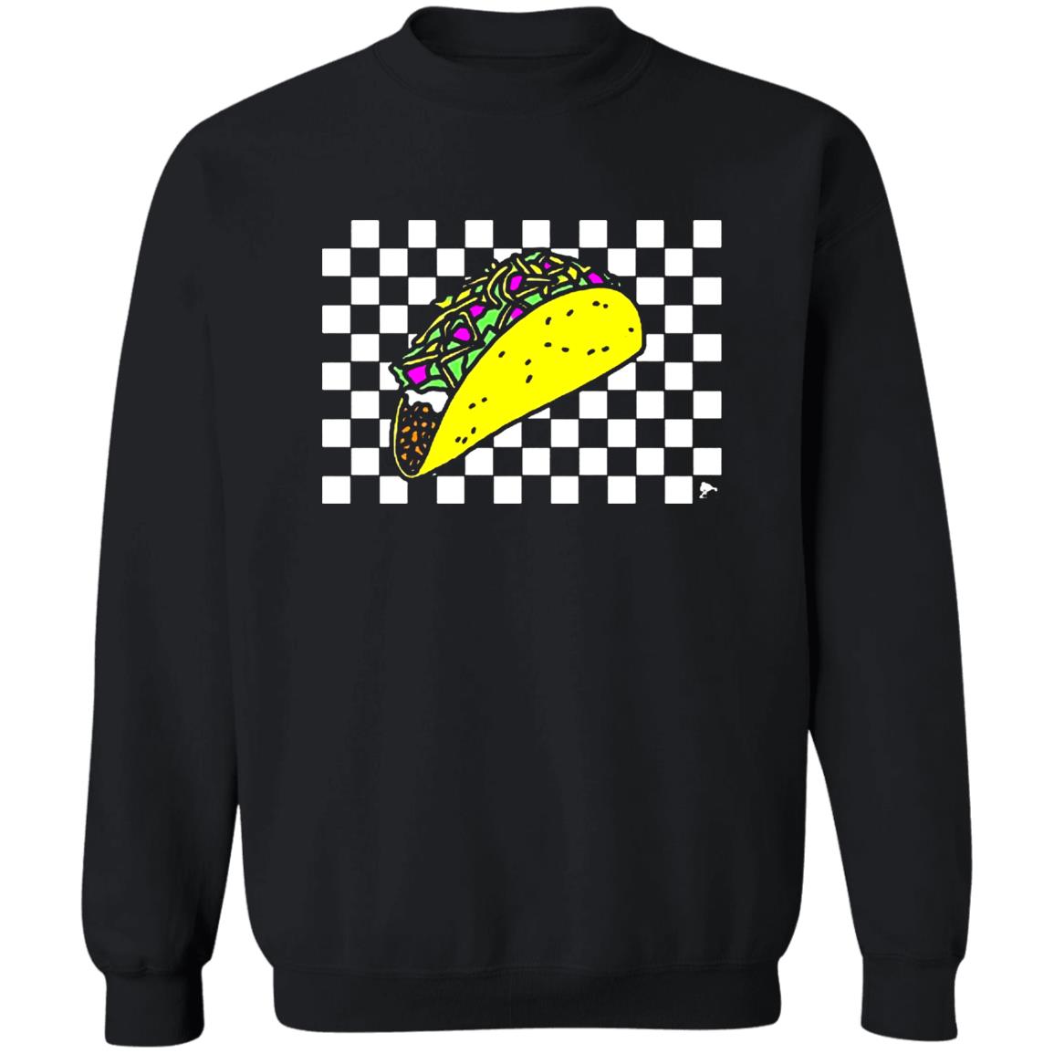 Checkered Taco Shirt Taco Bell Shirt Checkered Taco Shirt Taco Bell Shirt Taco Bell Employee Shirt Hoodie sweatshirt - Teechipus
