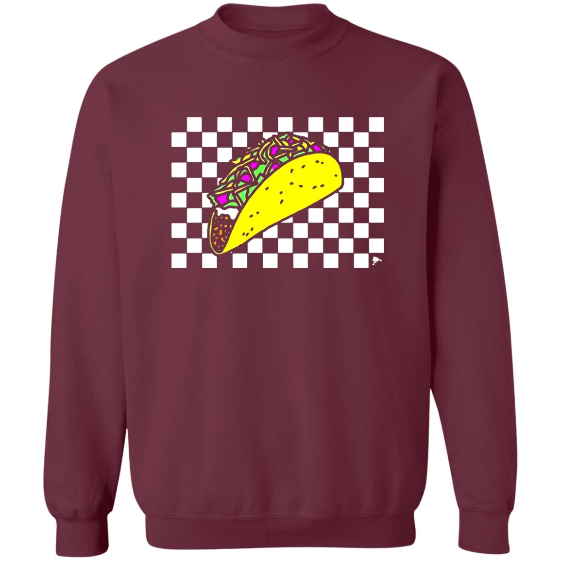 Checkered Taco Shirt Taco Bell Shirt Checkered Taco Shirt Taco Bell Shirt Taco Bell Employee Shirt Hoodie sweatshirt - Teechipus