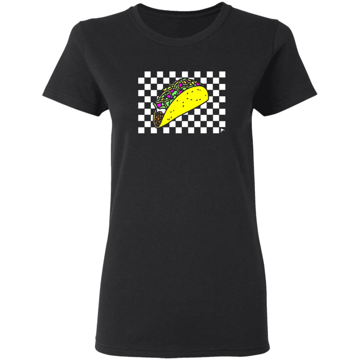 Checkered Taco Shirt Taco Bell Shirt Checkered Taco Shirt Taco Bell Shirt Taco Bell Employee Shirt Hoodie sweatshirt - Teechipus