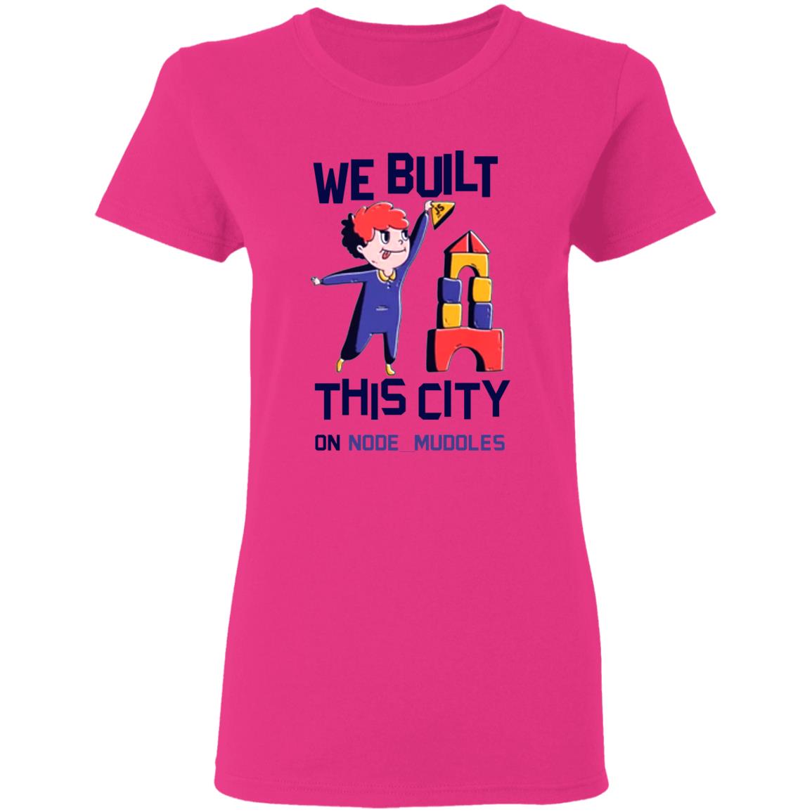 We Built This City On Node Modules T Shirt Teejungle We Built This City On Node Modules T Shirt Hoodie Sweatshirt - Teechipus