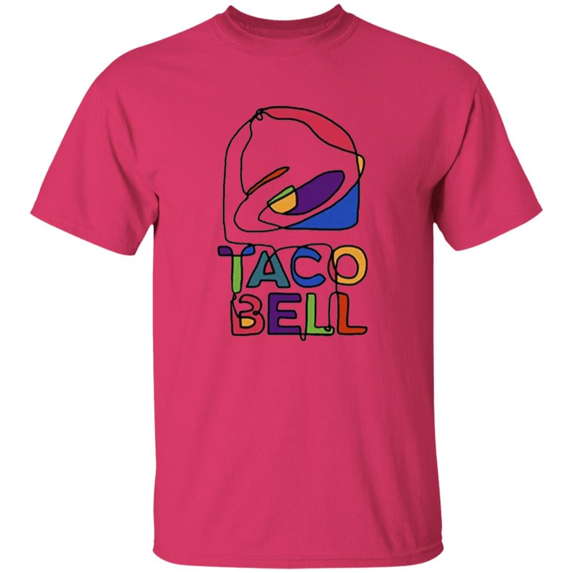 Taco Bell Trippy Logo Shirt Taco Bell Merch Taco Bell Employee Shirt Taco Bell Shirt Hoodie Sweatshirt - Teechipus