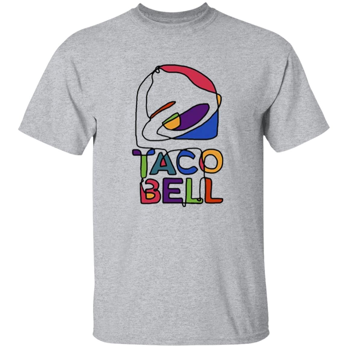 Taco Bell Trippy Logo Shirt Taco Bell Merch Taco Bell Employee Shirt Taco Bell Shirt Hoodie Sweatshirt - Teechipus