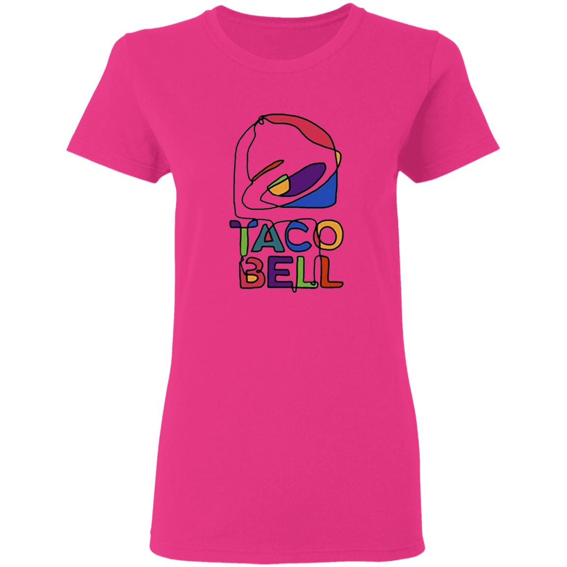 Taco Bell Trippy Logo Shirt Taco Bell Merch Taco Bell Employee Shirt Taco Bell Shirt Hoodie Sweatshirt - Teechipus