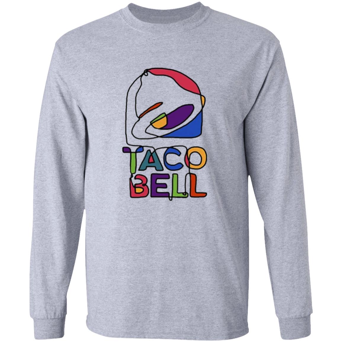 Taco Bell Trippy Logo Shirt Taco Bell Merch Taco Bell Employee Shirt Taco Bell Shirt Hoodie Sweatshirt - Teechipus