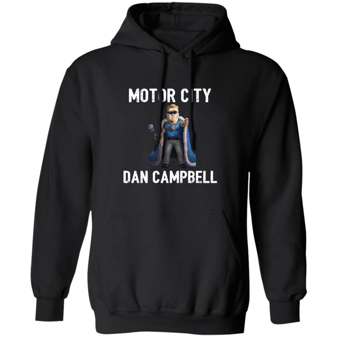 Motor City Dan Campbell Shirt Motor City Dan Campbell Hoodie Sweatshirt Motor City Dan t shirt - Teechipus