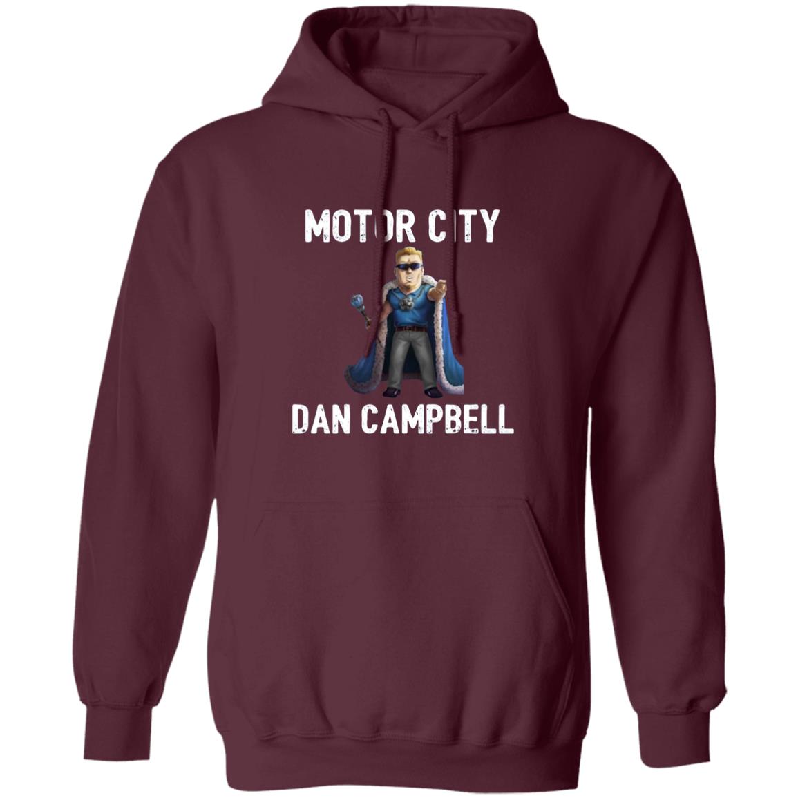 Motor City Dan Campbell Shirt Motor City Dan Campbell Hoodie Sweatshirt Motor City Dan t shirt - Teechipus