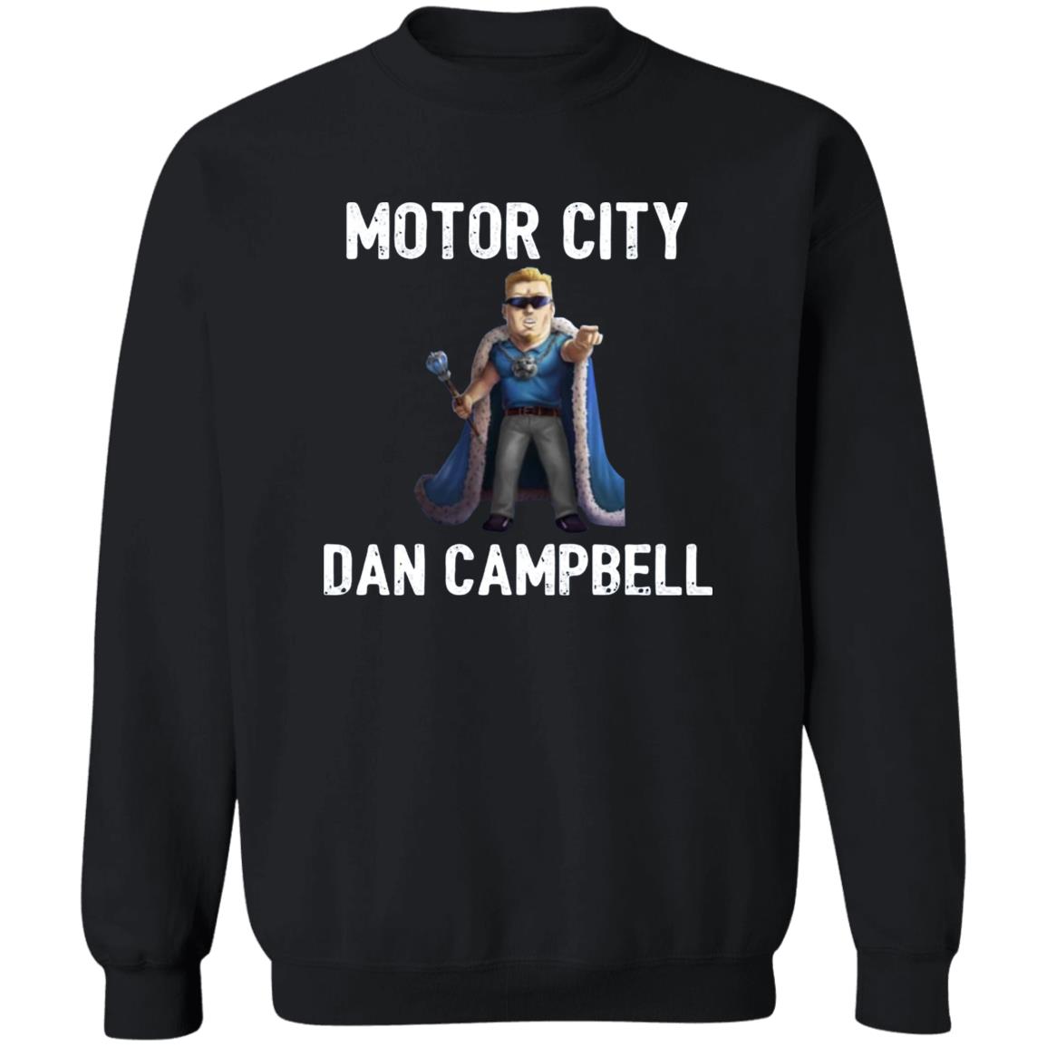 Motor City Dan Campbell Shirt Motor City Dan Campbell Hoodie Sweatshirt Motor City Dan t shirt - Teechipus