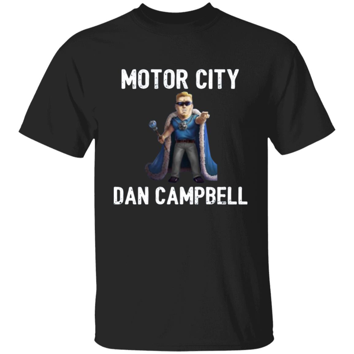 Motor City Dan Campbell Shirt Motor City Dan Campbell Hoodie Sweatshirt Motor City Dan t shirt - Teechipus