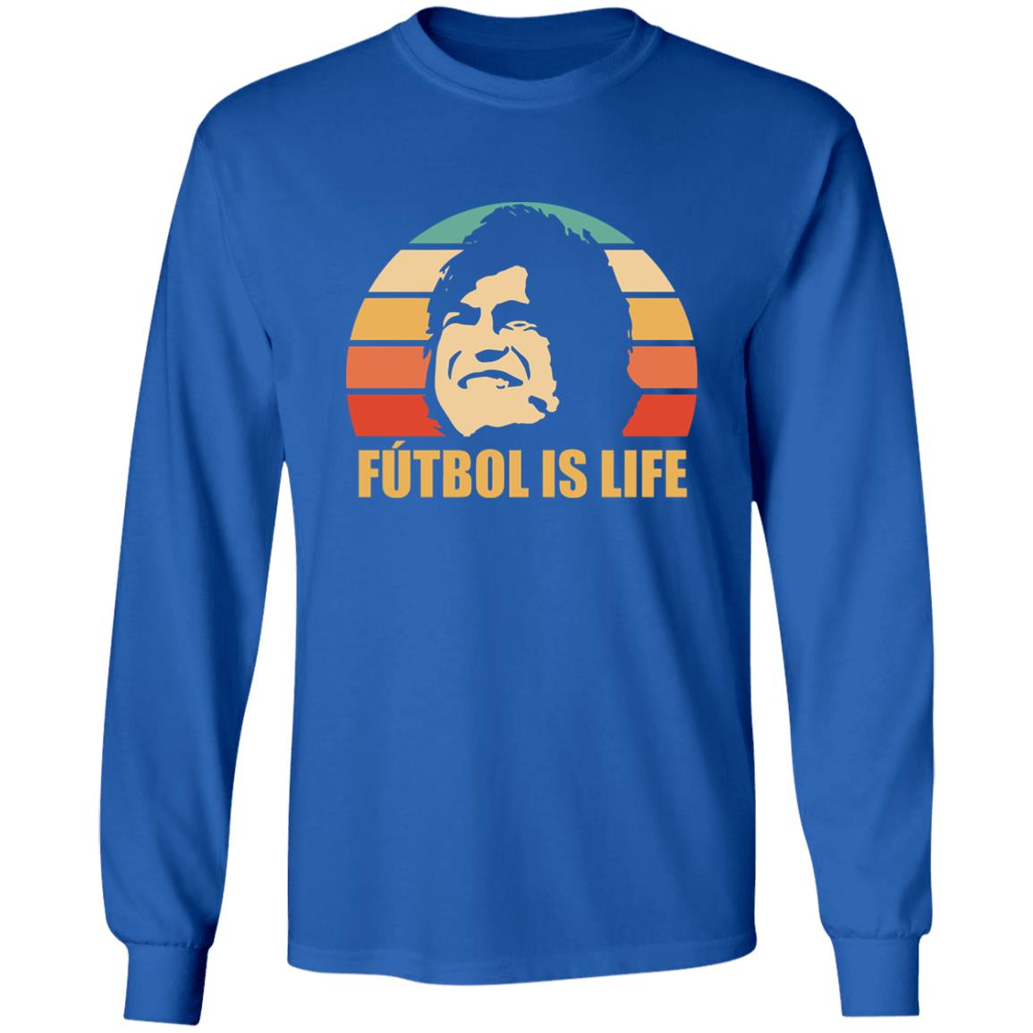 Futbol Is Life T Shirt Futbol Is Life Hoodie Sweatshirt Football Is Life Shirt - Teechipus