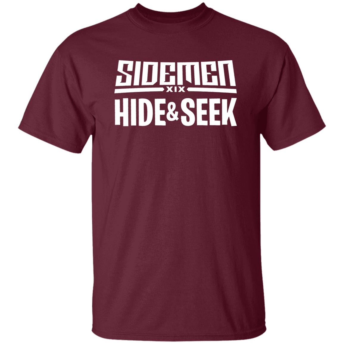 Sidemen Hide And Seek T Shirt Sidemen Hide And Seek Hoodie Sweatshirt - Teechipus